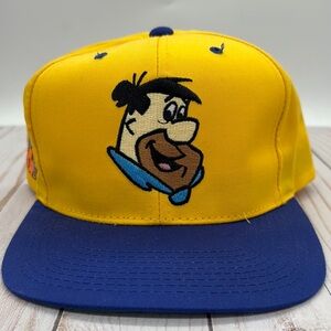 Vintage 1993 Fred FlinstoneYabba Dabba Doo Snapback Hat